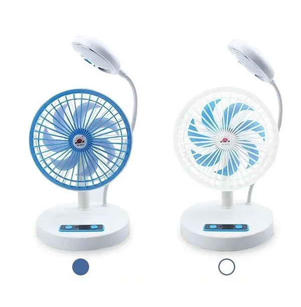 Rechargeable Folding Mini Fan with LED Light –JR2022