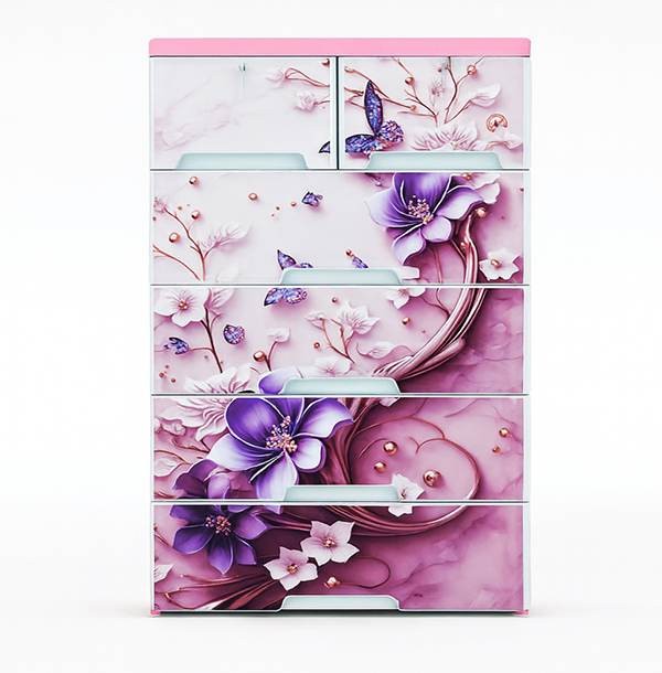 RFL Wardrobe Double 5D KD Elegant HD  Orchid