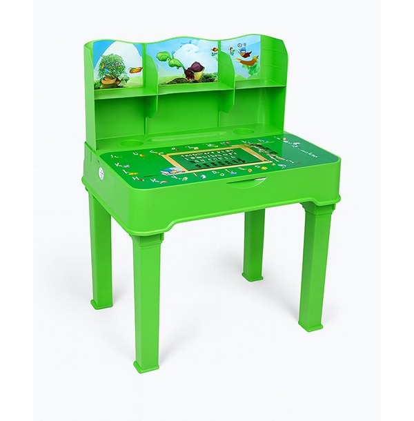RFL Reading Table With Shelf Parrot Green
