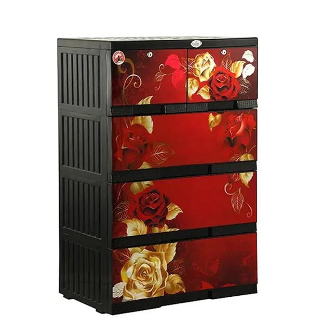 RFL Wardrobe Platinum 4 Drawer Diana